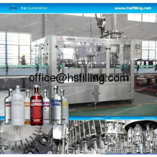 Small Bottle Water Rinsing Filling Sealing Machine